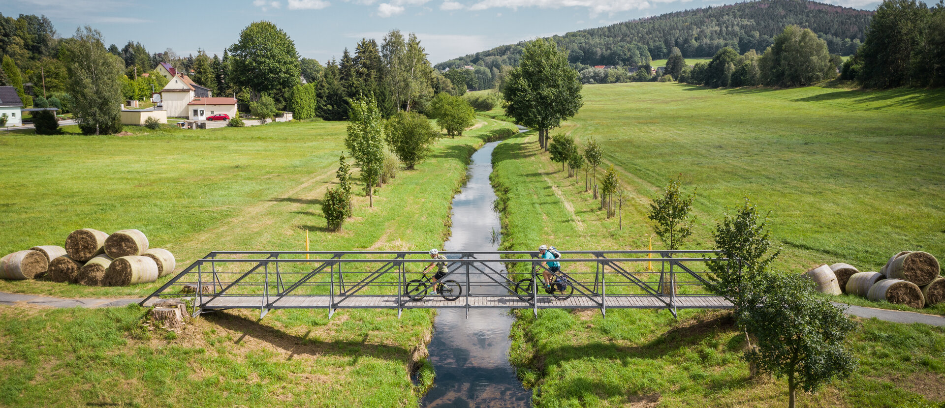 Spreeradweg in Taubenheim