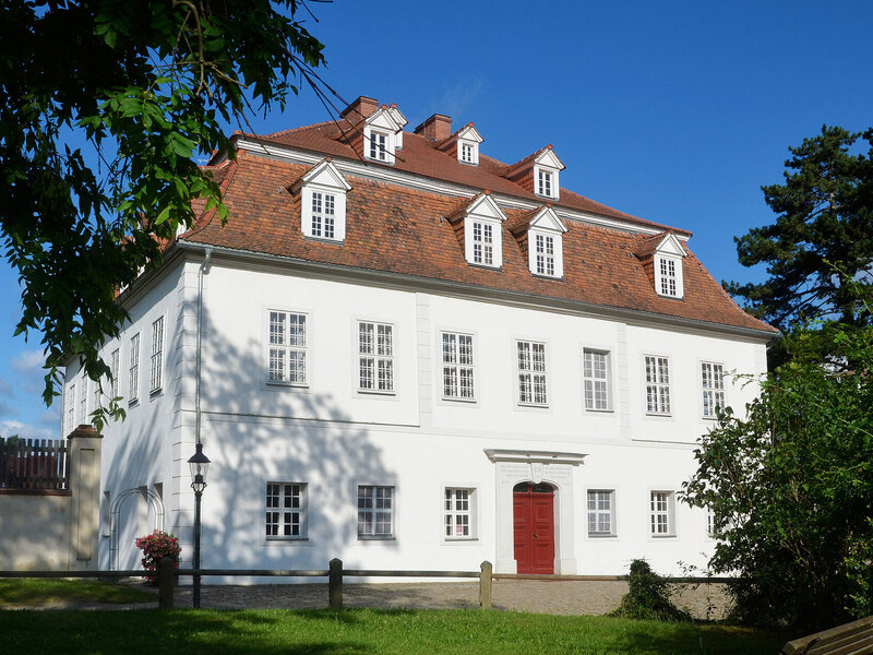 Herrnhut Zinzendorfschloss Berthelsdorf Gebäude