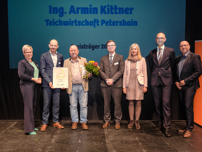 Preisträger Armin Kittner - Teichwirtschaft Petershain